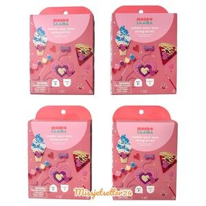 NWT Set of 4 Mondo Llama String Art Kits